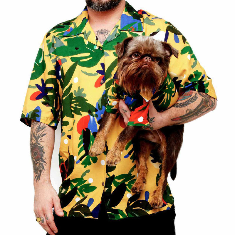 Camisa Pet Artsy MY BOO - Geometria Tropical