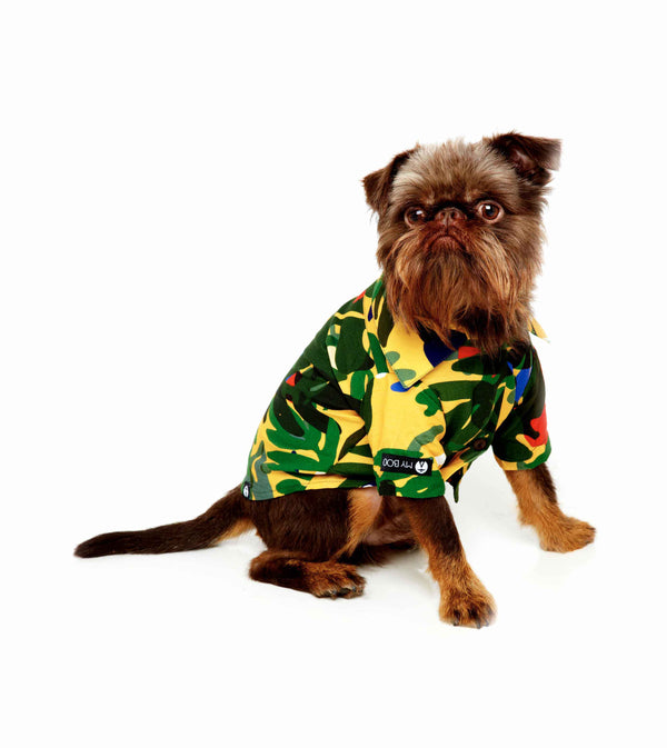 Camisa Pet Artsy MY BOO - Geometria Tropical